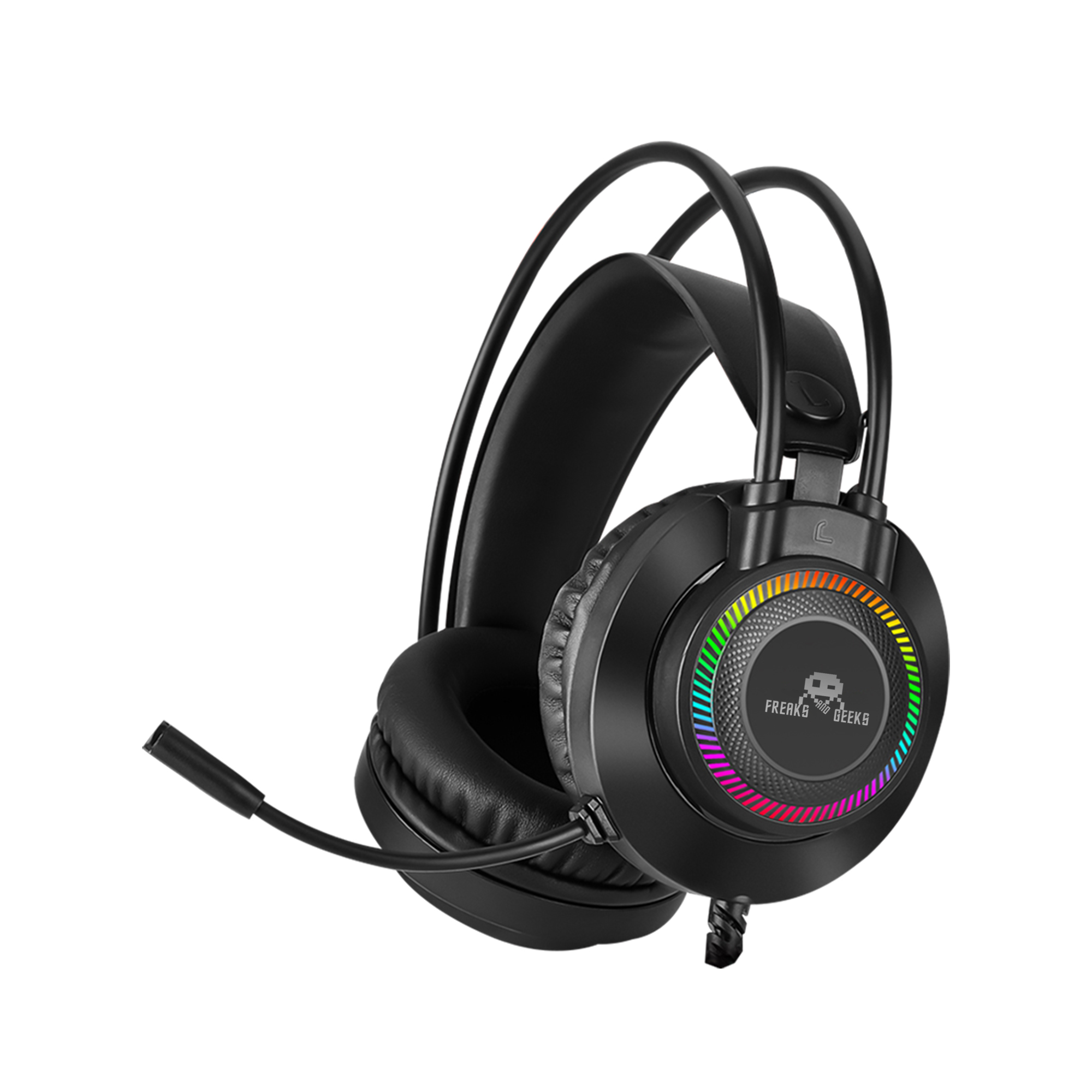 Casque stéréo gaming universel à LED Polychroma